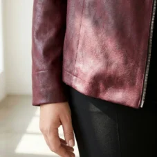 ramoneska_bordowa_zamek_plus_size