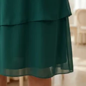 sukienka-szyfonowa-trzy-falbany-na-wesele-plus-size-zielona