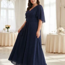 sukienka-rozkloszowana-maxi-z-paskiem-na-wesele-plus-size-granatowa