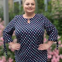 bluzka_damska_groszki_plus_size