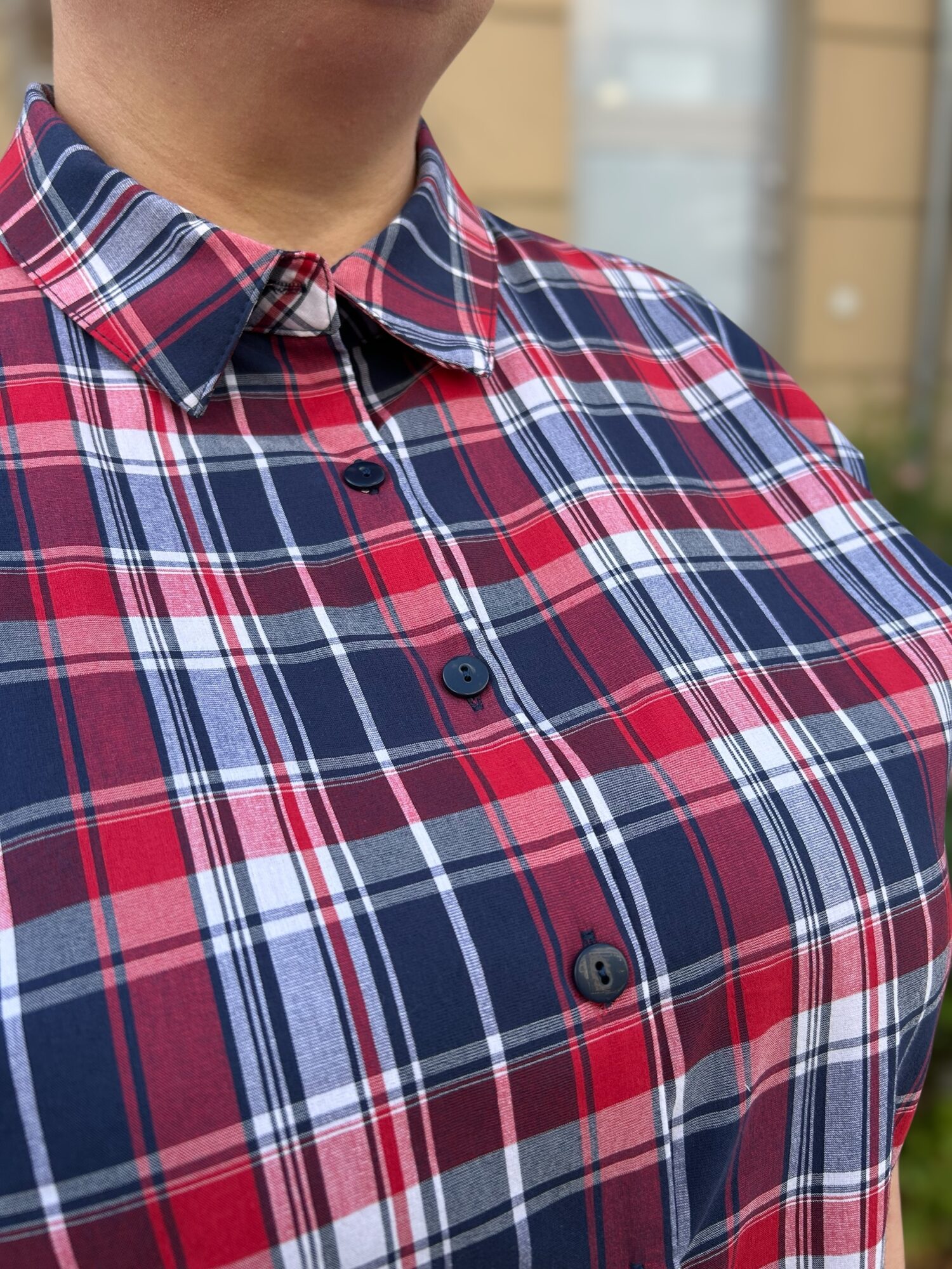 koszula_aneta_plus_size_kratka_czerwona koszula_aneta_plus_size_kratka_czerwona