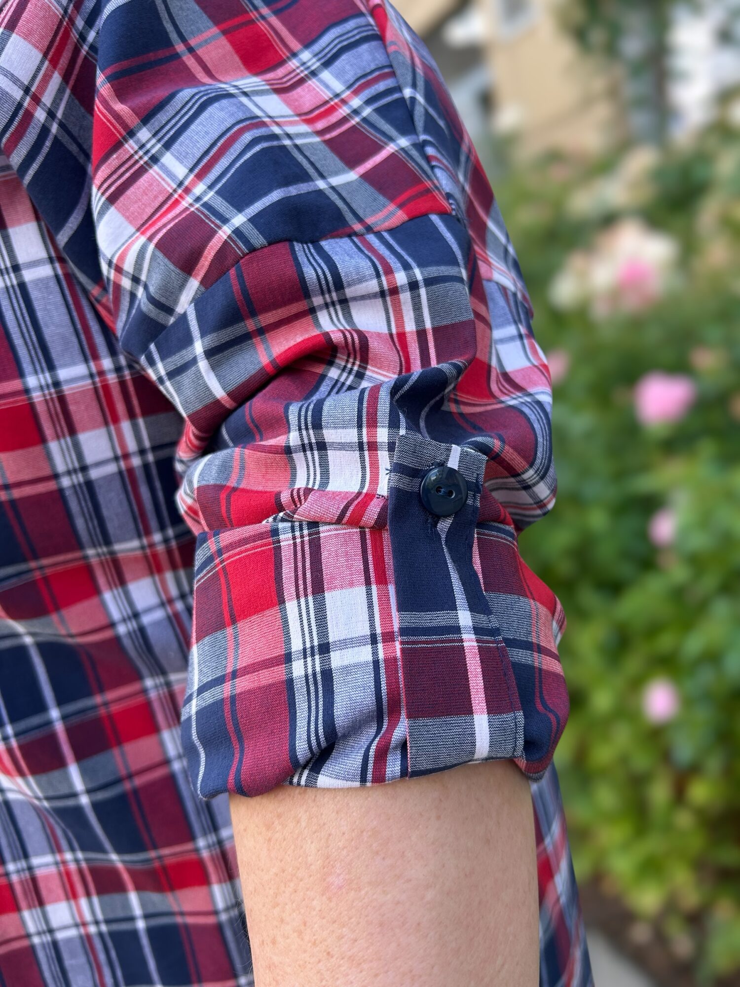 koszula_aneta_plus_size_kratka_guziki_czerwona_xxl koszula_aneta_plus_size_kratka_guziki_czerwona_xxl