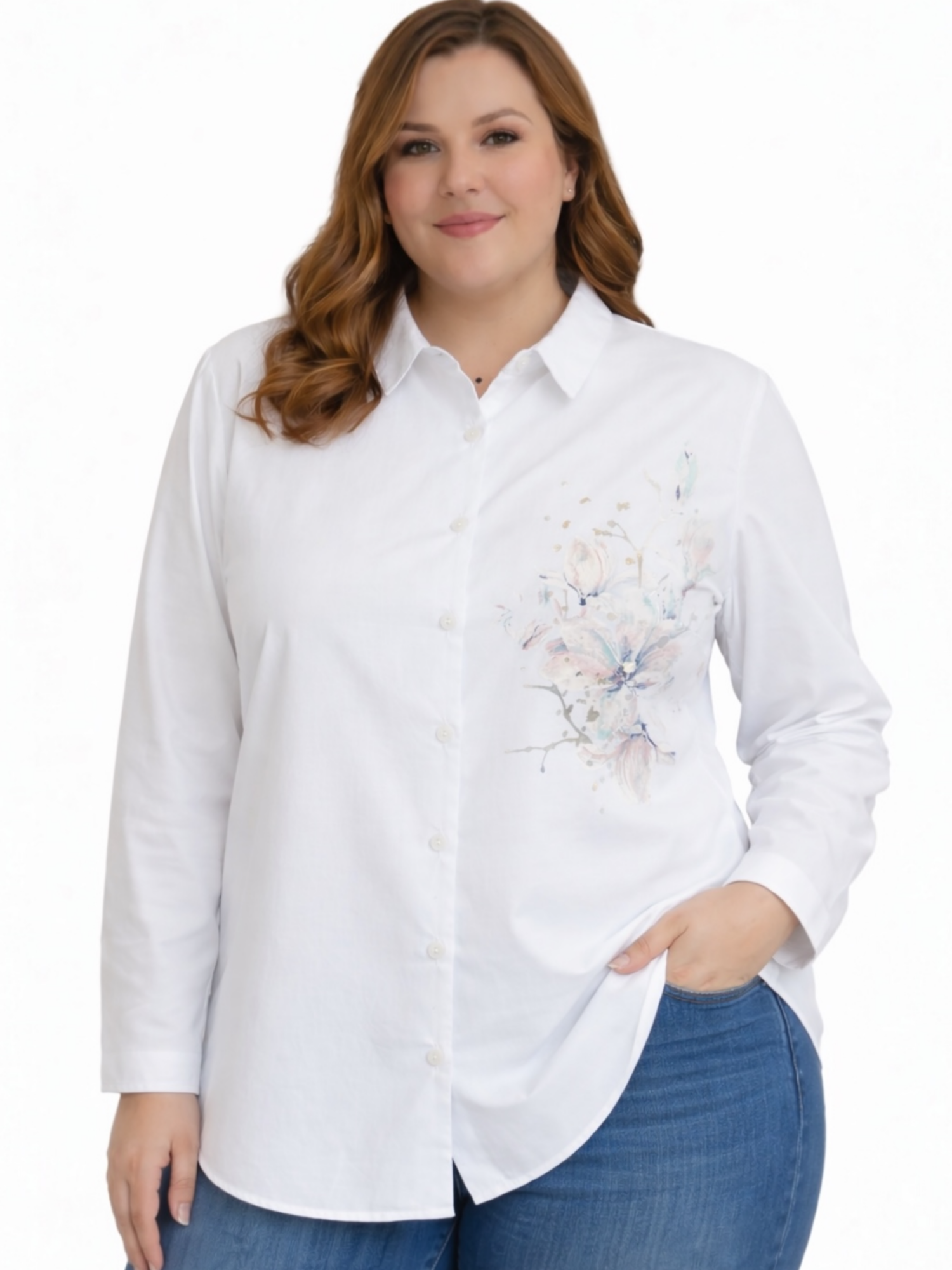 koszula_duze_rozmiary_judyta|biała_dlugi_rekaw_guziki