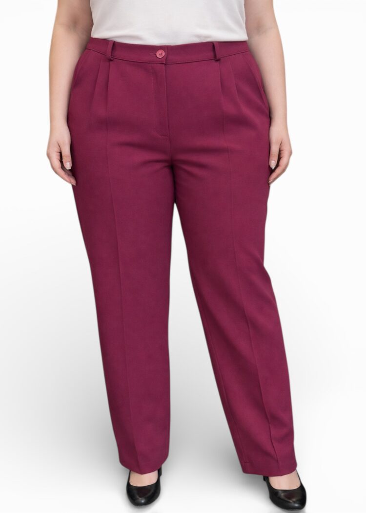 Spodnie na kant z kieszeniami