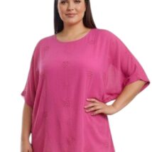 bluzka_rozowa_plus_size_wiosna_lato