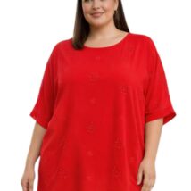 bluzka_czerwona_wiosna_lato_duze_rozmiary