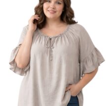 bluzka_hiszpanka_bezowa_wiosna_lato_xxl