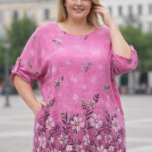 bluzka_rozowa_kwiaty_przewiewna_lato_wiosna