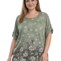 bluzka_oliwkowa_duze_rozmiary_lato_wiosna