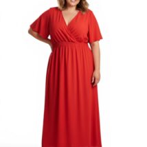 sukienka_czerwona_wiosna_lato_przewiewna_xxl