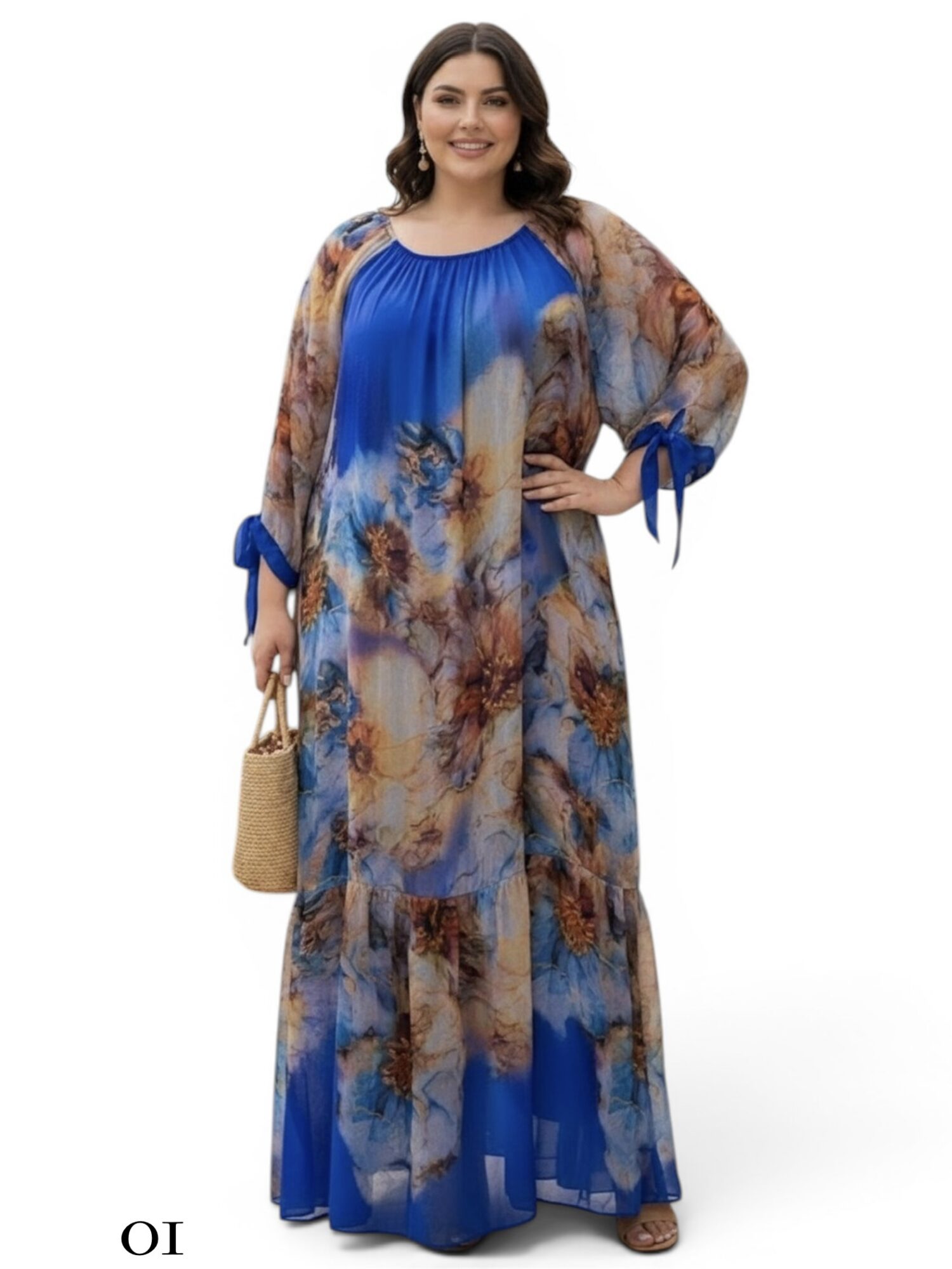 sukienka_augustina_plus_size_wzory_siatka_jedwab