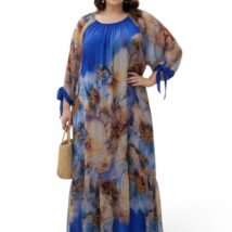 sukienka_augustina_plus_size_wzory_siatka_jedwab